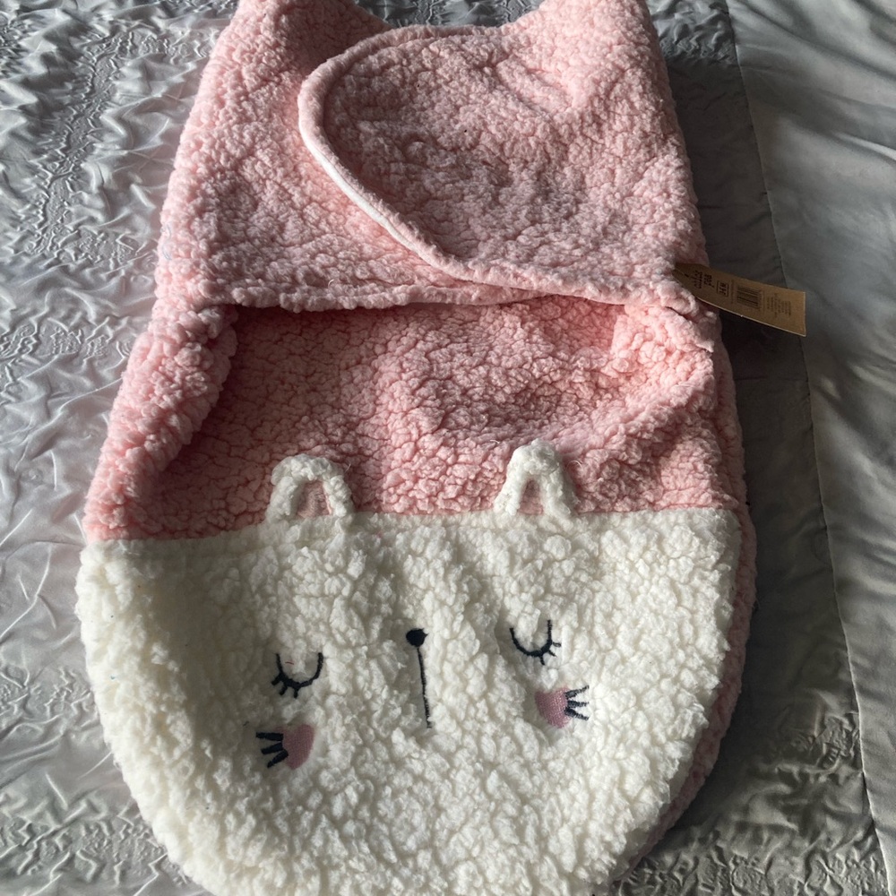 Chick Pea cutie pie swaddle blanket